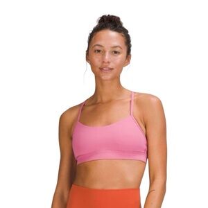 Lululemon Flow Y Nulu Bra *Light Support, A–C Cups Pink Size 6